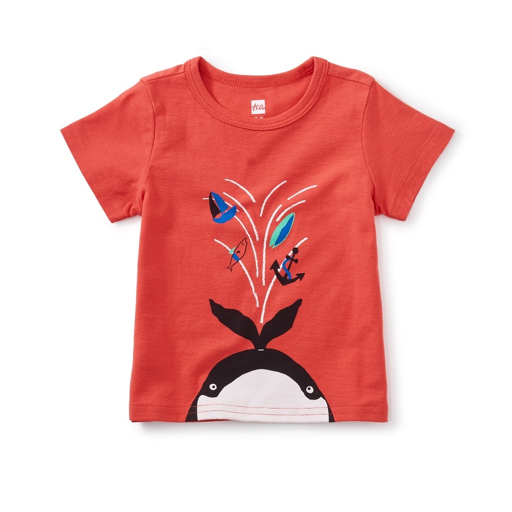 Whale Spout Baby Tee